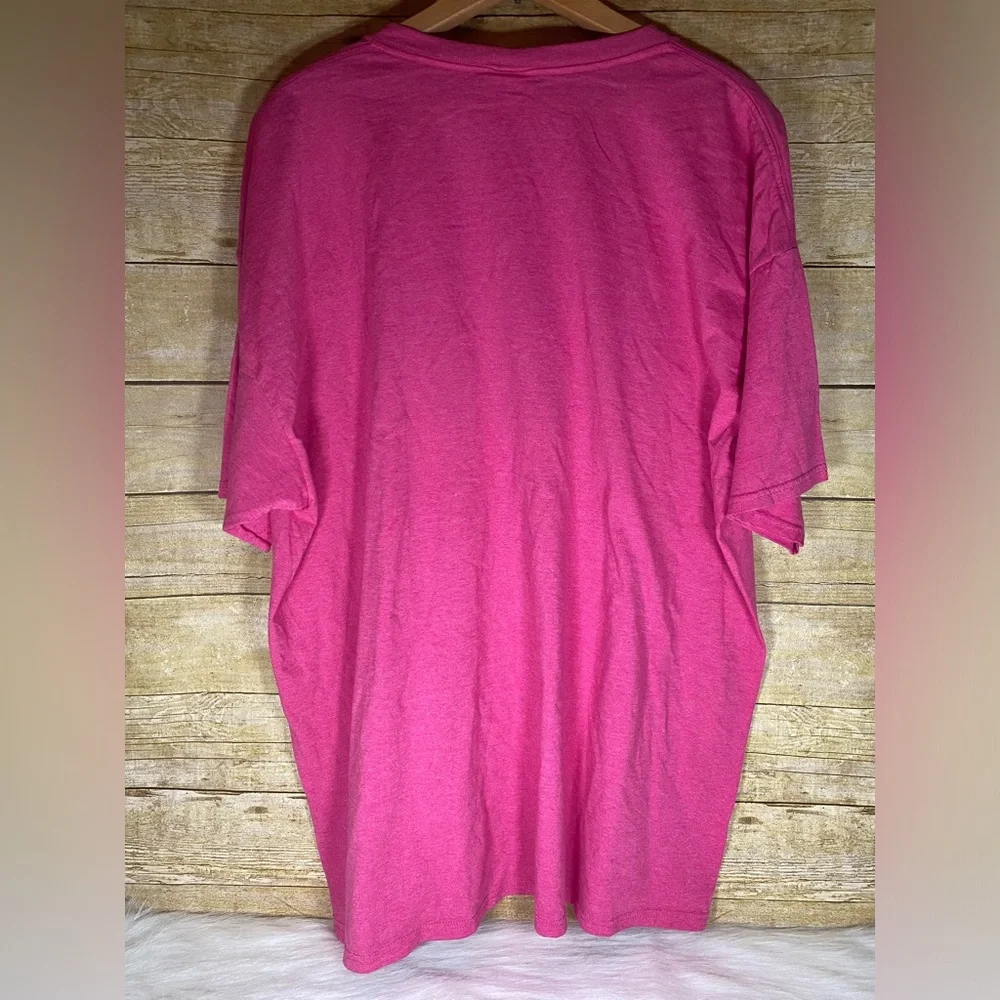 Daytona Beach Florida Pink T Shirt Top Size 2XL Womens Fruit Of The Loom - Picture 2 of 6